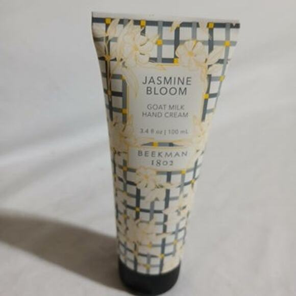 Beekman 1802 JASMINE BLOOM Goat Milk hand Cream 3.4 oz made in the USA NEW - Picture 2 of 5